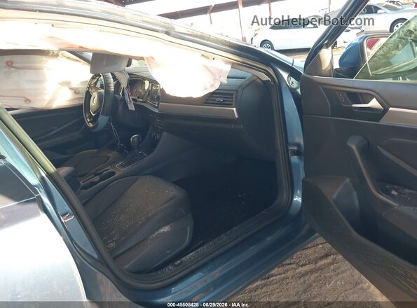 3VWCB7BU0LM011594 2020 VOLKSWAGEN JETTA Blue წინა სალონის ხედი