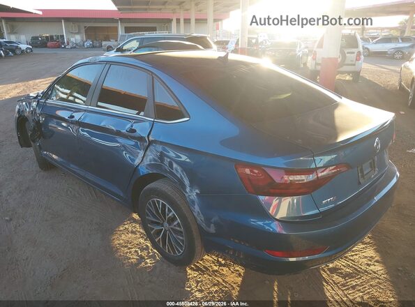 3VWCB7BU0LM011594 2020 VOLKSWAGEN JETTA Blue უკანა მარცხენა
