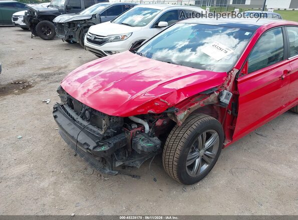 3VWCB7BU1LM067186 2020 VOLKSWAGEN JETTA Красный Вид спереди