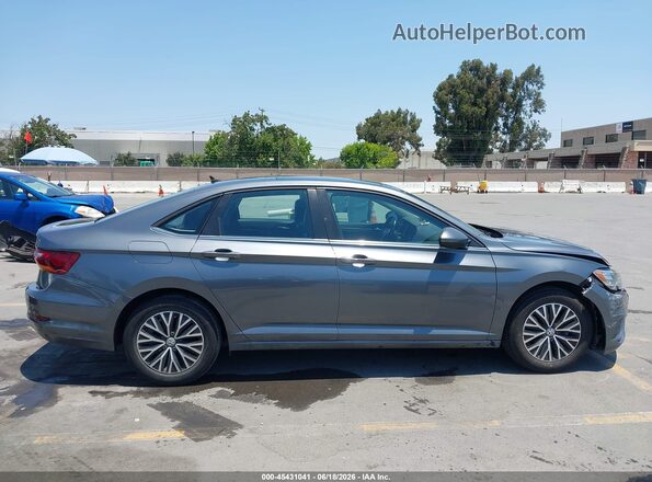 3VWCB7BU2KM143660 2019 VOLKSWAGEN JETTA Gray Սալոնի հետևի տեսք