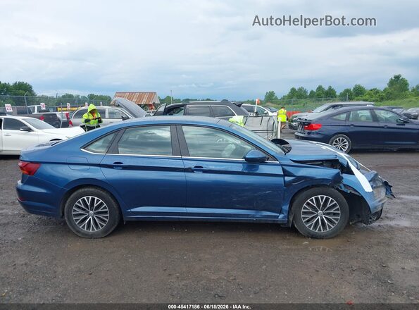 3VWCB7BU2KM158787 2019 VOLKSWAGEN JETTA Blue Панорамний вид салону 360°