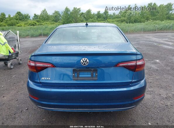 3VWCB7BU2KM158787 2019 VOLKSWAGEN JETTA Blue 