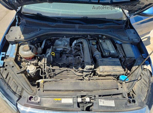 3VWCB7BU2KM164640 2019 VOLKSWAGEN JETTA Blue Սալոնի հետևի տեսք