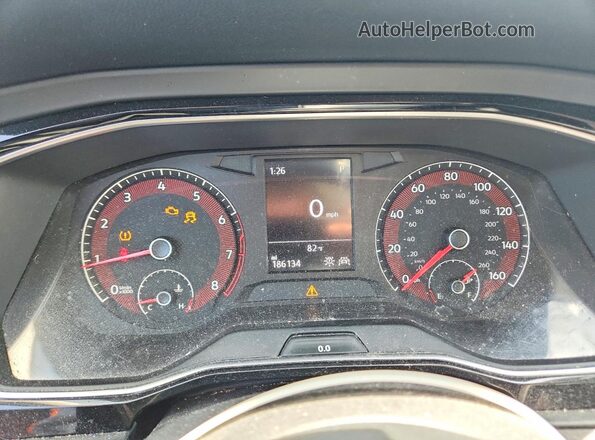3VWCB7BU2KM164640 2019 VOLKSWAGEN JETTA Blue Սարքավորումների վահանակի տեսք