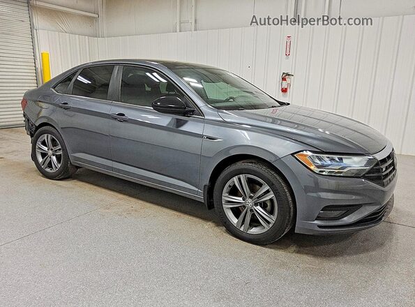 3VWCB7BU2KM249283 2019 VOLKSWAGEN JETTA Gray 