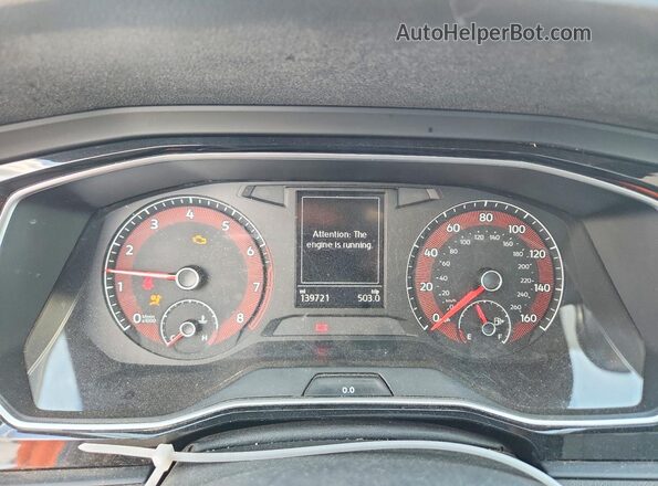 3VWCB7BU2KM273468 2019 VOLKSWAGEN JETTA White Вид щитка приладів