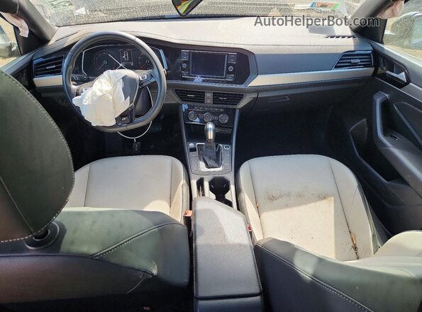 3VWCB7BU2LM023844 2020 VOLKSWAGEN JETTA Black წინა პანელის ხედი