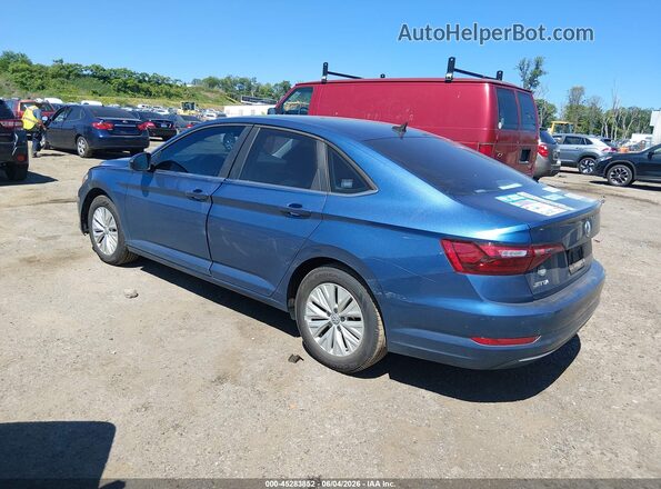 3VWCB7BU2LM041454 2020 VOLKSWAGEN JETTA Dark Blue Հետևի ձախ