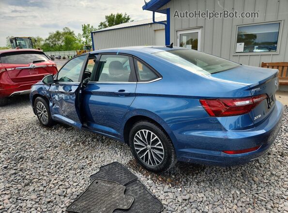 3VWCB7BU2LM043575 2020 VOLKSWAGEN JETTA Blue Հետևի ձախ