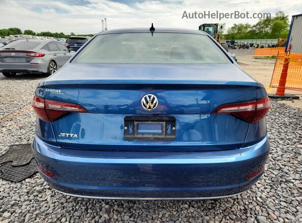3VWCB7BU2LM043575 2020 VOLKSWAGEN JETTA Blue Հետևի տեսք