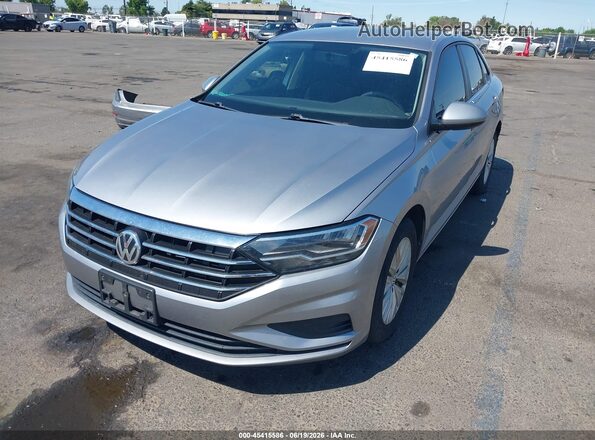 3VWCB7BU3KM183259 2019 VOLKSWAGEN JETTA Silver Передня ліва чверть
