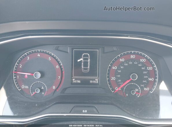 3VWCB7BU3KM183259 2019 VOLKSWAGEN JETTA Silver Вид задніх сидінь