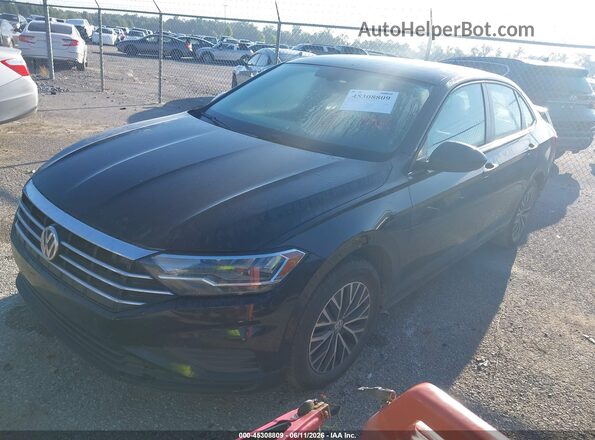 3VWCB7BU3LM022931 2020 VOLKSWAGEN JETTA Black Передня ліва чверть