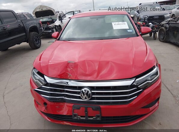 3VWCB7BU3LM075998 2020 VOLKSWAGEN JETTA Red Вид щитка приладів