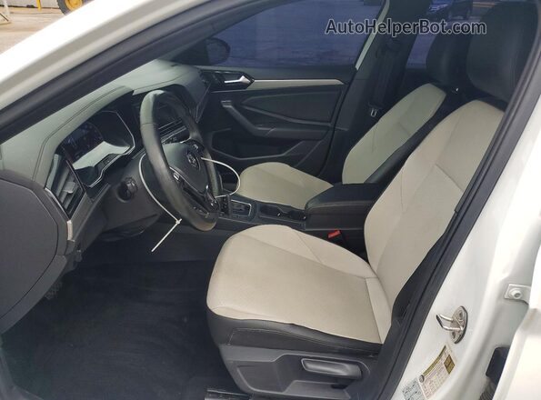 3VWCB7BU4KM225616 2019 VOLKSWAGEN JETTA White Vista interior delantera