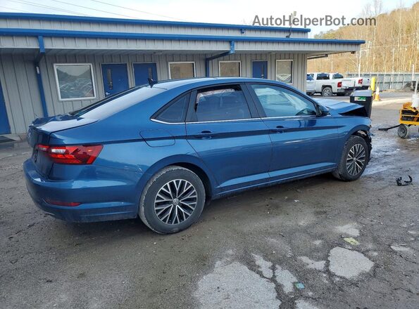 3VWCB7BU4LM004082 2020 VOLKSWAGEN JETTA Blue Trasero derecho