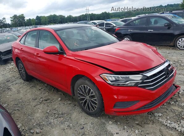 3VWCB7BU4LM034585 2020 VOLKSWAGEN JETTA Красный Передняя правая четверть