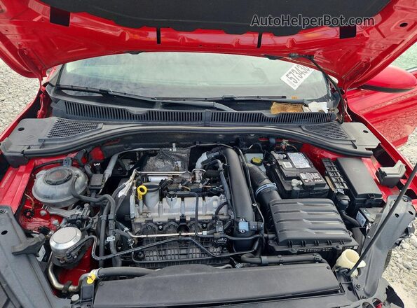 3VWCB7BU4LM034585 2020 VOLKSWAGEN JETTA Красный Вид задней части салона