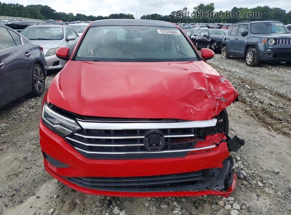3VWCB7BU4LM034585 2020 VOLKSWAGEN JETTA Красный Вид спереди