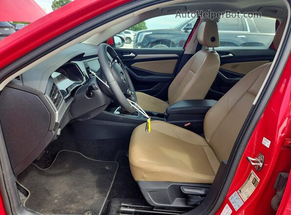 3VWCB7BU4LM034585 2020 VOLKSWAGEN JETTA Красный Вид салона спереди