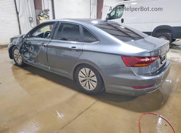 3VWCB7BU5KM247947 2019 VOLKSWAGEN JETTA Gray Rear left