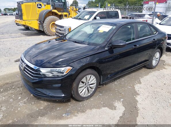3VWCB7BU5LM049886 2020 VOLKSWAGEN JETTA Black Vista tres cuartos delantera izquierda