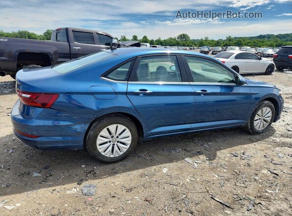 3VWCB7BU5LM067384 2020 VOLKSWAGEN JETTA Blue Trasero derecho
