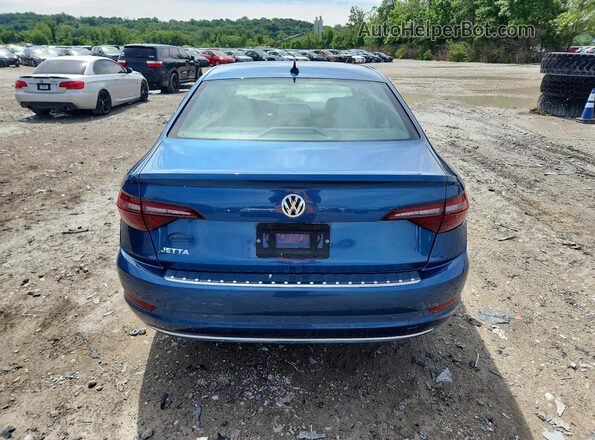 3VWCB7BU5LM067384 2020 VOLKSWAGEN JETTA Blue Vista trasera