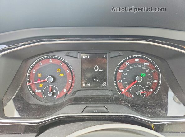 3VWCB7BU5LM067384 2020 VOLKSWAGEN JETTA Blue Vista del cuadro de instrumentos
