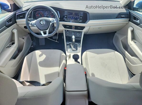 3VWCB7BU5LM067384 2020 VOLKSWAGEN JETTA Blue Vista del salpicadero
