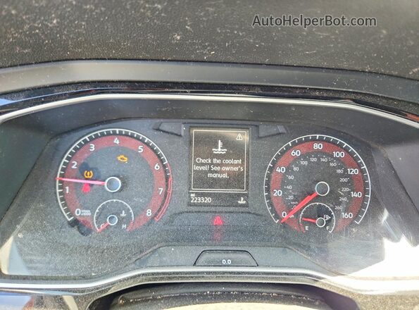 3VWCB7BU6KM265891 2019 VOLKSWAGEN JETTA Gray Вид щитка приладів
