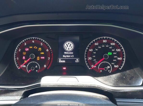 3VWCB7BU6KM268628 2019 VOLKSWAGEN JETTA Gray Widok tylnych siedzeń
