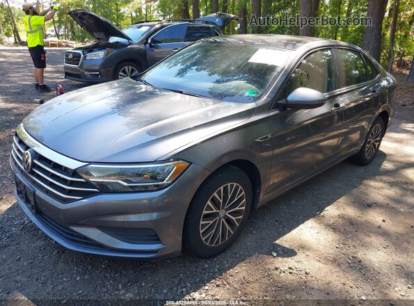 3VWCB7BU6KM268628 2019 VOLKSWAGEN JETTA Gray Przód lewy