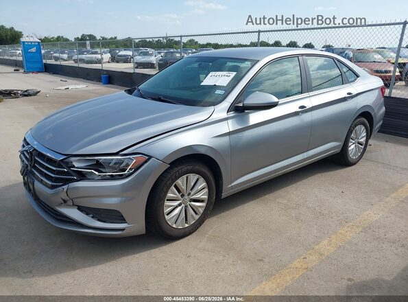 3VWCB7BU6KM271920 2019 VOLKSWAGEN JETTA Silver Przód lewy
