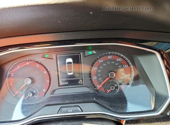 3VWCB7BU6LM003872 2020 VOLKSWAGEN JETTA Серебряный Вид щитка приборов