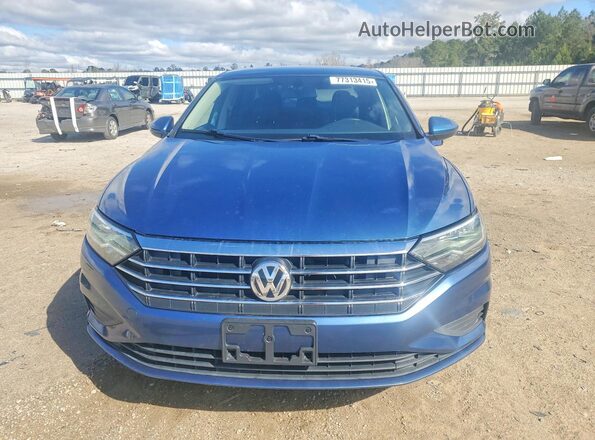 3VWCB7BU6LM031302 2020 VOLKSWAGEN JETTA Синий Вид спереди