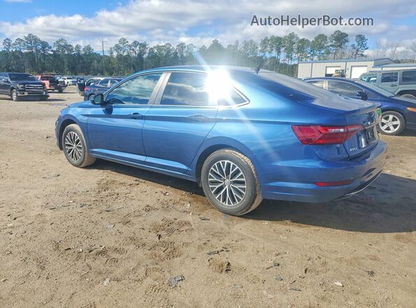 3VWCB7BU6LM031302 2020 VOLKSWAGEN JETTA Синий Задняя левая четверть