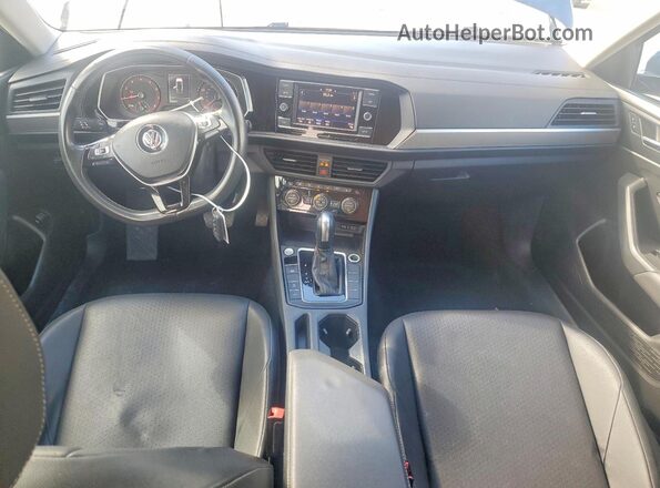 3VWCB7BU6LM031302 2020 VOLKSWAGEN JETTA Синий Вид панели приборов