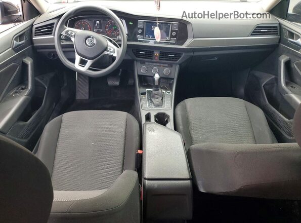 3VWCB7BU6LM049900 2020 VOLKSWAGEN JETTA Black წინა პანელის ხედი
