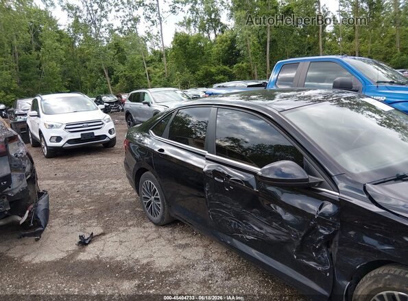 3VWCB7BU7KM206008 2019 VOLKSWAGEN JETTA Black Вид задньої частини салону