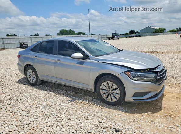3VWCB7BU7KM248520 2019 VOLKSWAGEN JETTA Серебряный Передняя правая четверть