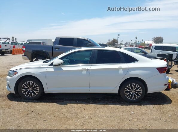 3VWCB7BU8KM149804 2019 VOLKSWAGEN JETTA White უკანა სალონის ხედი