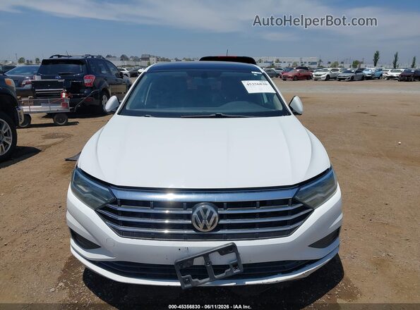 3VWCB7BU8KM149804 2019 VOLKSWAGEN JETTA White წინა პანელის ხედი