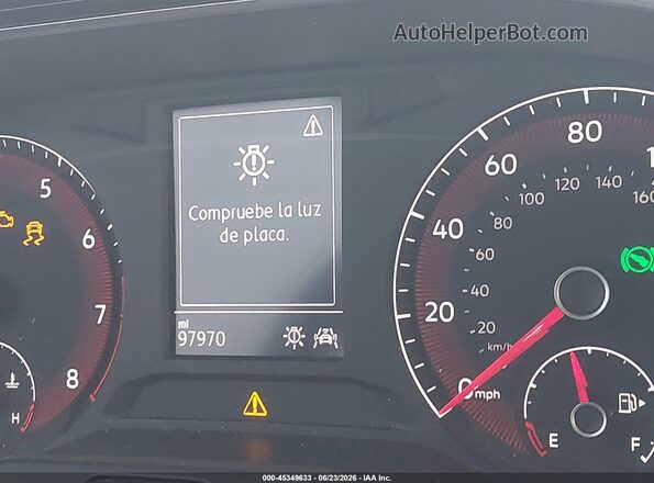 3VWCB7BU9KM202235 2019 VOLKSWAGEN JETTA Silver Widok tylnych siedzeń