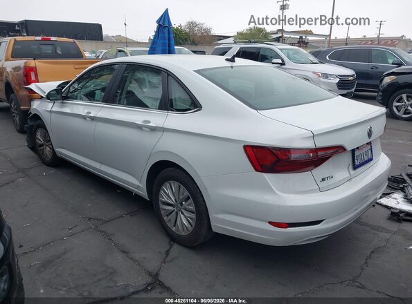 3VWCB7BUXLM050242 2020 VOLKSWAGEN JETTA White Trasero izquierdo