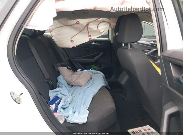 3VWCB7BUXLM050242 2020 VOLKSWAGEN JETTA White Vista de la etiqueta del VIN