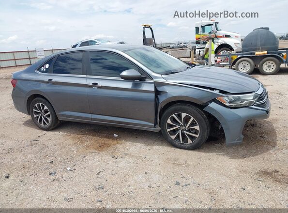 3VWCM7BU3NM014681 2022 VOLKSWAGEN JETTA Gray Widok wnętrza 360 stopni