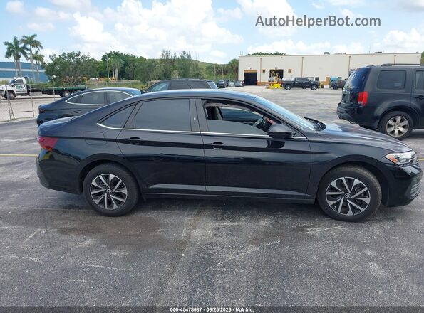 3VWCM7BU4NM030680 2022 VOLKSWAGEN JETTA Black Widok wnętrza z tyłu