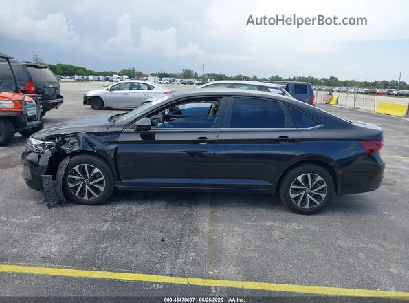 3VWCM7BU4NM030680 2022 VOLKSWAGEN JETTA Black Widok wnętrza 360 stopni