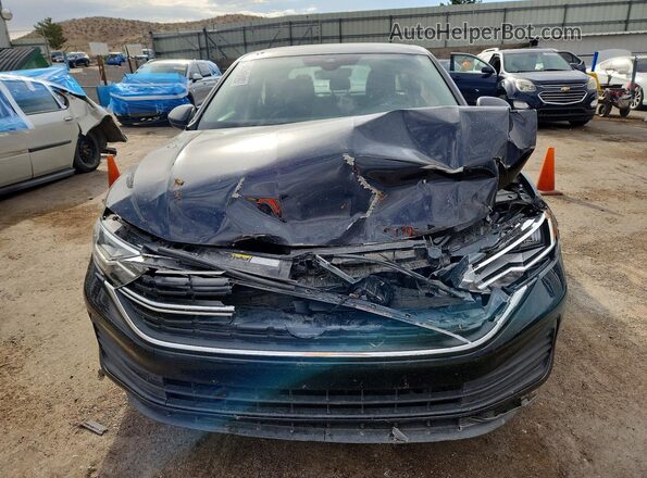 3VWCM7BU6NM023732 2022 VOLKSWAGEN JETTA Black Вид спереду